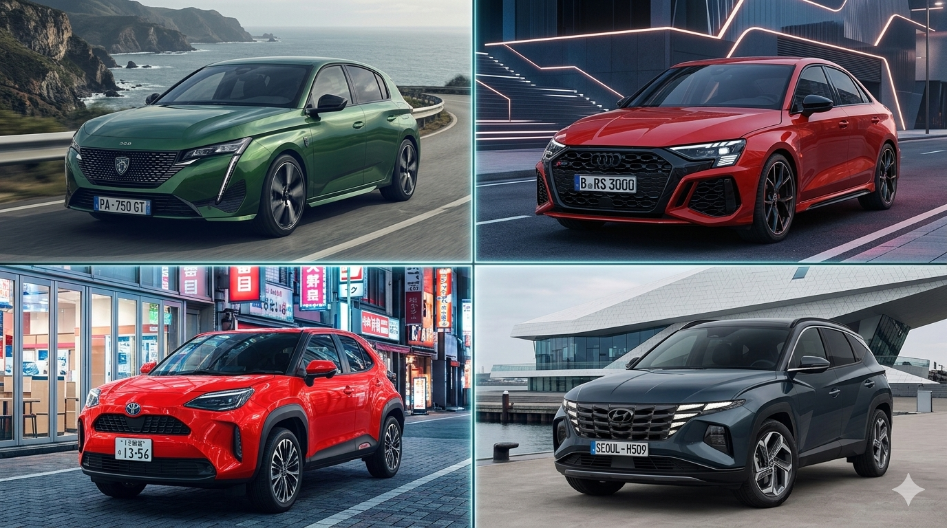 des modèles de voiture hybride