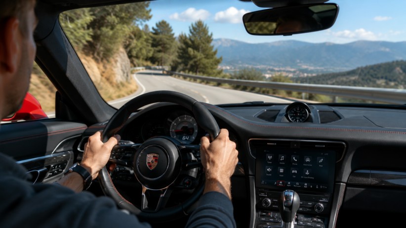 conduire voiture sportive