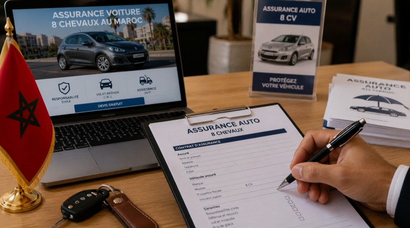 Assurance pour voiture 8 chevaux