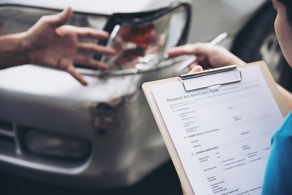 constat dégâts voiture
